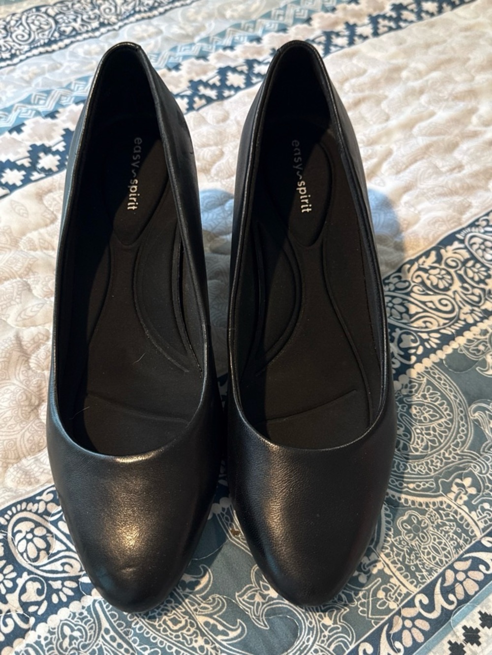 Easy Spirit Black Cosma heels, size 7.5M